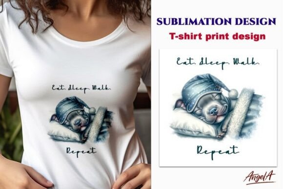 Download Sleeping Dog / Funny T Shirt Print - Print Collection