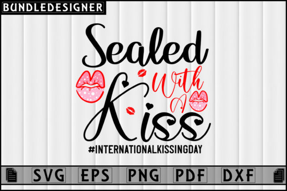 Download International Kiss Day T-shirt Design - Kiss day Collection