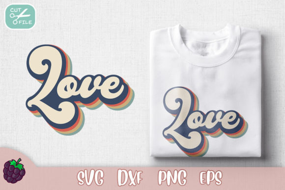 Download Retro Love Print - Print Collection