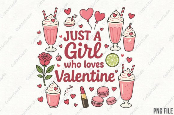 Download Pink Valentine PNG Sublimation - Premium Bundle