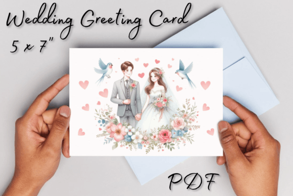 Download Wedding Greeting Card Printable PDF - Print Collection