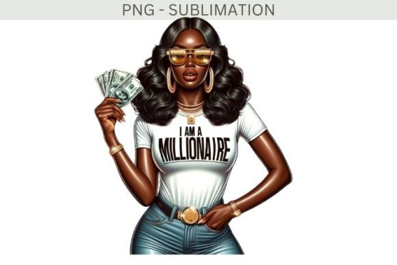 Download Melanin Millionaire T-Shirt Print - Print Collection