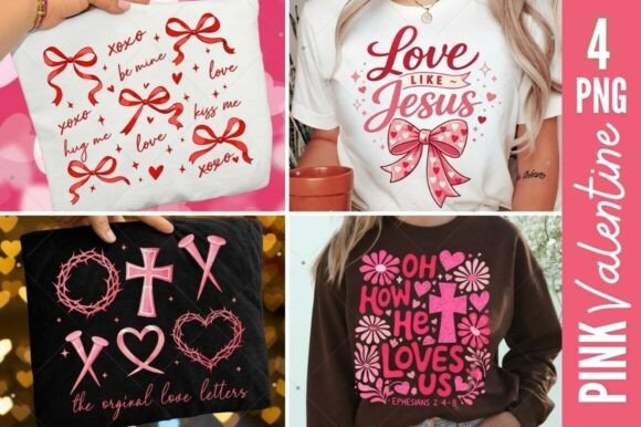 Download Pink Valentine PNG Bundle, Christian - Premium Resources